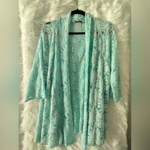 🌬️ Only 9 Lace Kimono – Whisper-Soft Elegance 🌬️